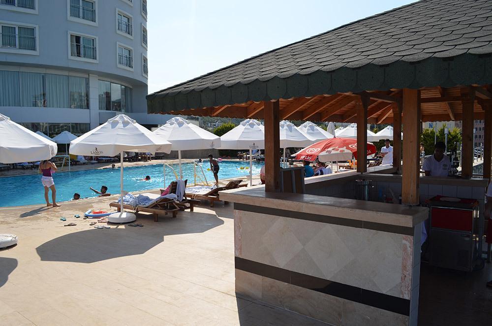 Lamos Resort Hotel & Convention Center Kumkuyu Kültér fotó